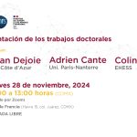 Presentación de trabajos doctorales asociados al CEMCA